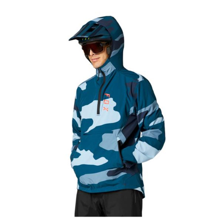 Kurtka FOX Ranger Wind Pullover blue Camo 