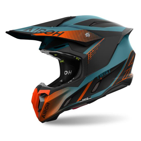 AIROH TWIST 3 SHARD ORANGE MATT