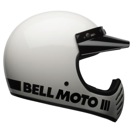 BELL MOTO-3 CLASSIC WHITE