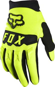 Rękawice FOX Junior Dirtpaw yellow Ym