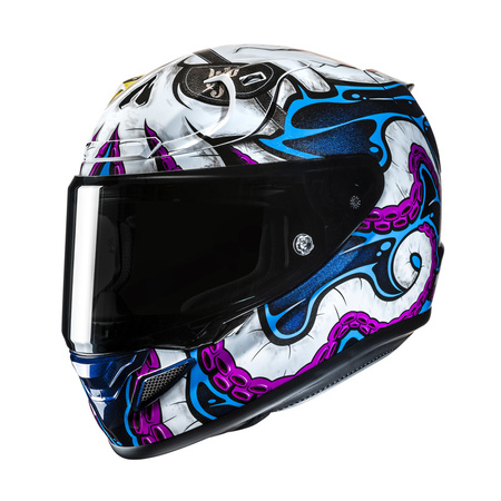 Kask Hjc Rpha12 Kraken White/Blue