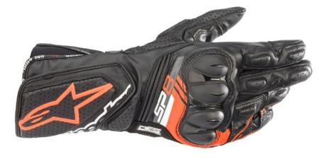 Rękawice Alpinestars Sp-8 V3 black/Fluo red 