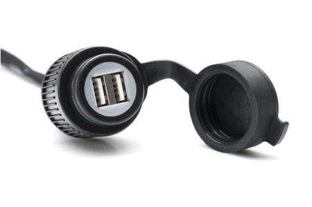 Gniazdo Zapalniczki z Podwójnym Portem Usb 12v Sw-