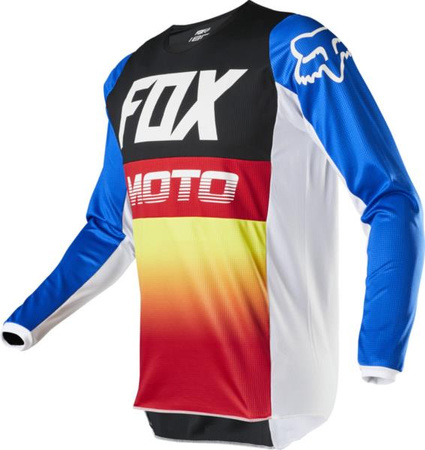 Bluza FOX 180 Fyce blue/red 149 M
