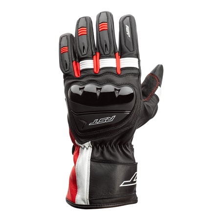 Rękawice skórzane RST Pilot black/red/white red 12