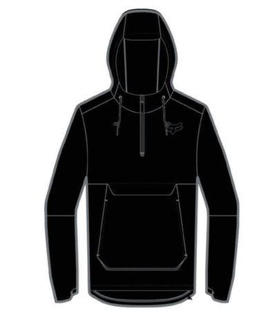 Bluza z kapturem FOX Ranger Wind black 