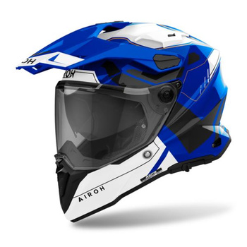 KASK AIROH COMMANDER 2 REVEAL BLUE GLOSS M