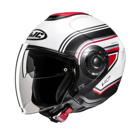 Kask otwarty HJC I40N LINIA WHITE/BLACK