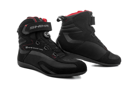 Krótkie buty motocyklowe SHIMA Exo Men black 