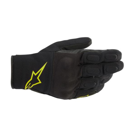 Rękawice Alpinestars S Max Drystar black/Fluo Yellow