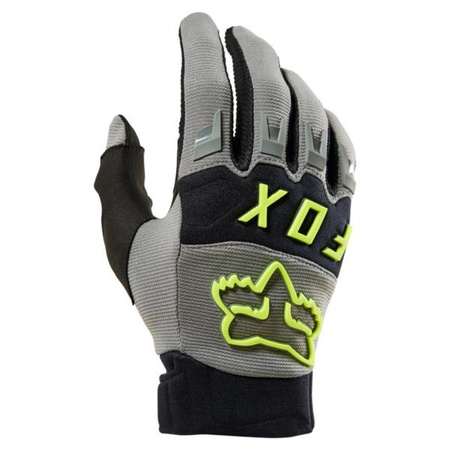 Rękawice FOX Dirtpaw Ce grey/yellow 