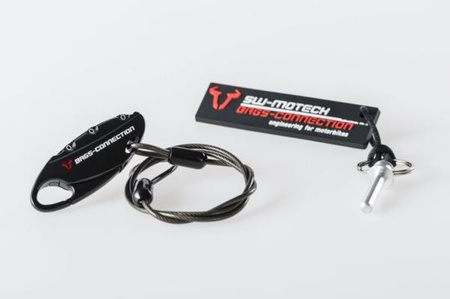 Pin Blokujący oraz linka zabezpieczają Tank Bag Ev