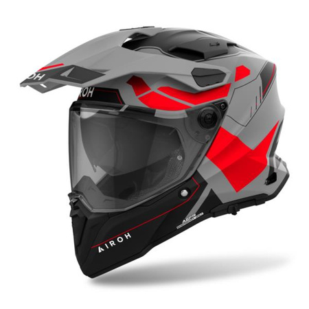 AIROH COMMANDER 2 REVEAL RED FLUO MATT
