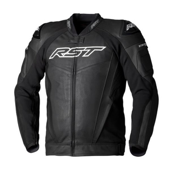 KURTKA SKÓRZANA RST TRACTECH EVO 5 BLACK/BLACK/BLA