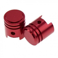 Nakrętka na wentyl Keiti B211 red