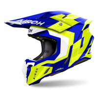 AIROH TWIST 3 DIZZY BLUE/YELLOW GLOSS