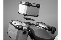 Kufer centralny Sw-Motech Trax Adv Topcase Silver