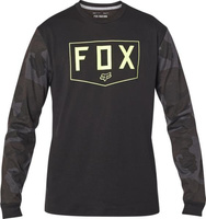 Koszulka FOX z długim rękawem Shield Tech black Ca