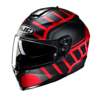 KASK HJC C70N HOLT BLACK/RED M