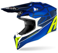 Kask Airoh Junior Wraap Mood blue gloss M18y Yxxs