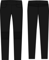 Spodnie jeans Ozone Chica lady black 