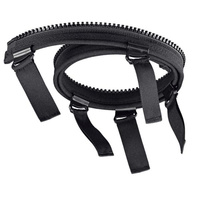 Pas do połączenia kurtki z jeansami Held, black, 6