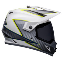 Kask Bell Mx-9 adventure Mips Dalton White/Hi-Viz 