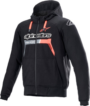 BLUZA ALPINESTARS CHROME IGNITION RED FLUO L