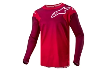 BLUZA MOTOCYKLOWA ALPINESTARS RACER HOEN MARS RED