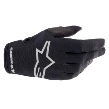 Rękawice Alpinestars Radar black/Brushed silver