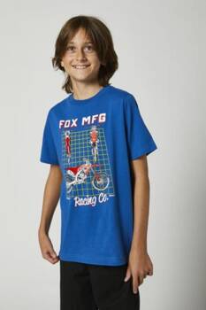 T-Shirt FOX Junior Cypher Royal blue 159 Yxl