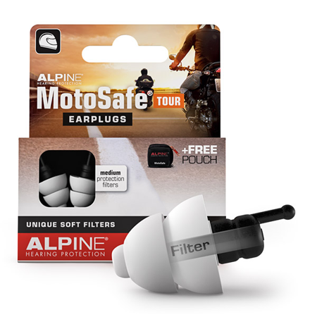Alpine Zatyczki/Stopery do Uszu Motosafe Tour 