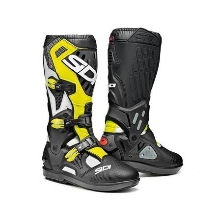 Buty Sidi Atojo Srs white / black / yellow Fluo