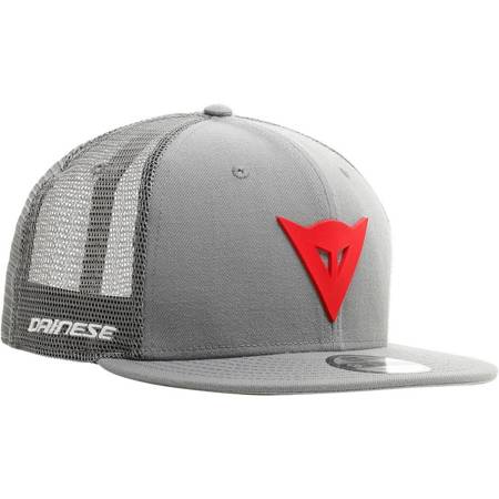 Czapka z daszkiem Dainese 9fifty Trucker grey/red