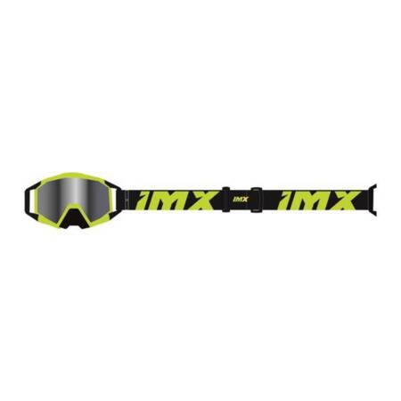 Gogle IMX sand Fluo yellow Matt/Black - szyba Silv