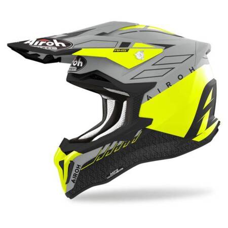 Kask Airoh Strycker Skin yellow Matt