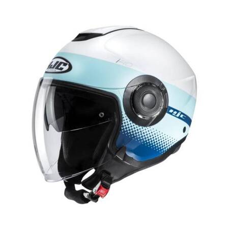 Kask HJC I40 Unova White/blue Uno-Mc24sf Xs