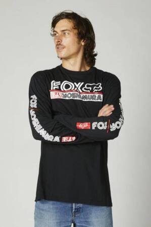 Koszulka FOX z długim rękawem FOX Yoshimura black 