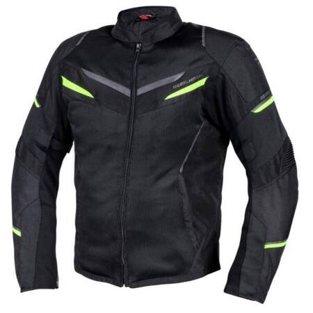 Kurtka tekstylna Rebelhorn Flux Black/Flo yellow