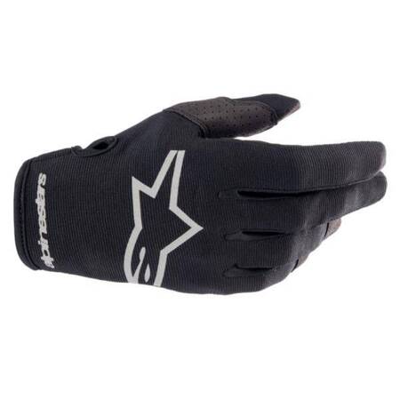 Rękawice Alpinestars Radar black/Brushed silver 