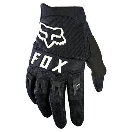 Rękawice FOX Junior Dirtpaw black/white 018 Ys