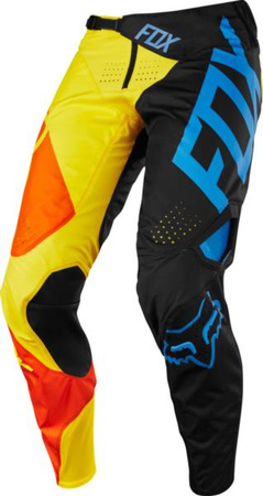 SPODNIE FOX 360 PREME BLACK/YELLOW 019 30