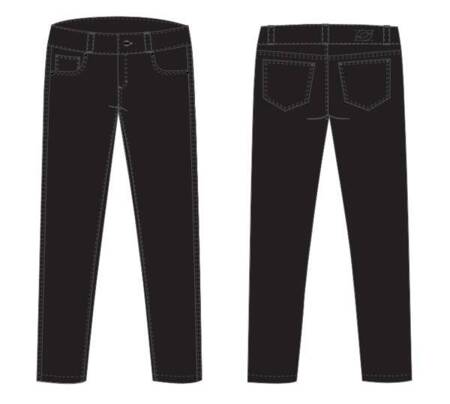 Spodnie jeans Ozone Striker Regular black 