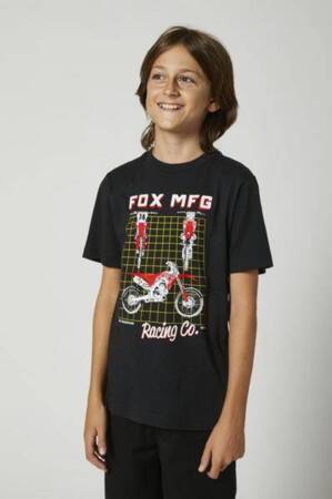 T-Shirt FOX Junior Cypher black 001 Yxl