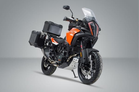 Zestaw zabezpieczający motocykl adventure Sw-Motec